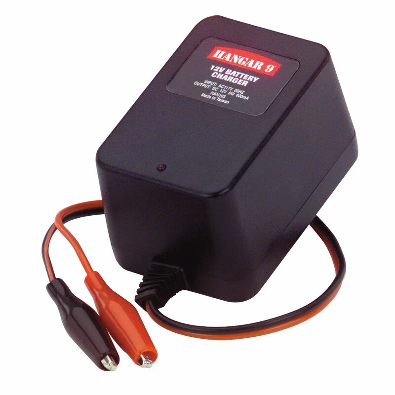 Hangar 9 12V 600mAh Battery Charger for Field Equipment