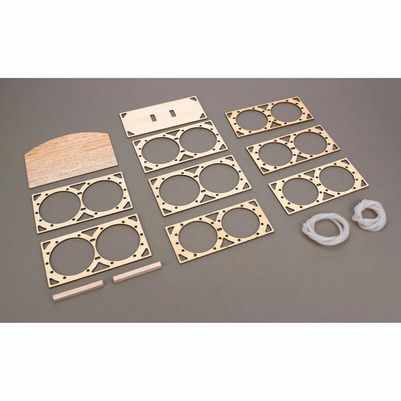 Hangar 9 Exhaust/Battery Mount, 3.1m Sukhoi MM ARF for Parts