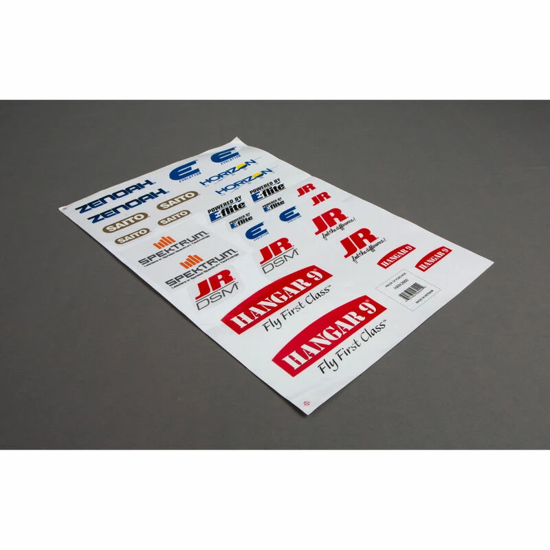 Hangar 9 Decal Sheet: Twist 40 V2 for Building Materials