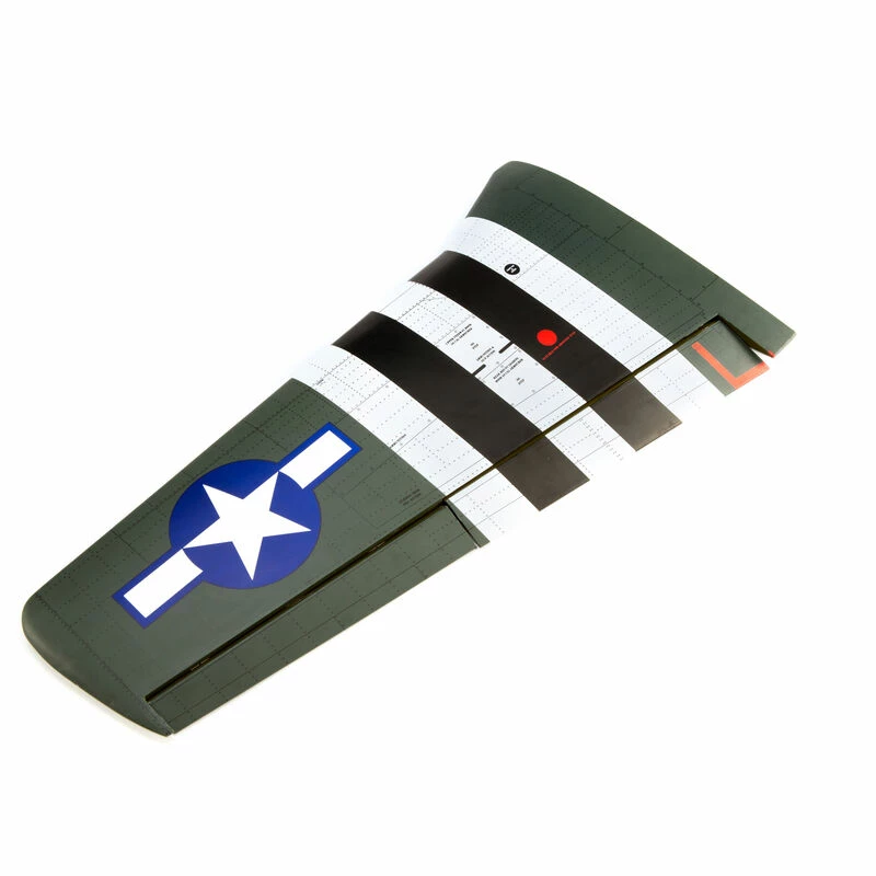 Hangar 9 LH Wing with Aileron & Flap: P-51D Mustang 20cc for Parts