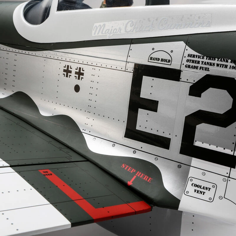 Hangar 9 P-51D Mustang 20cc ARF, 69.5" for Almost Ready-To-Fly - Image 3