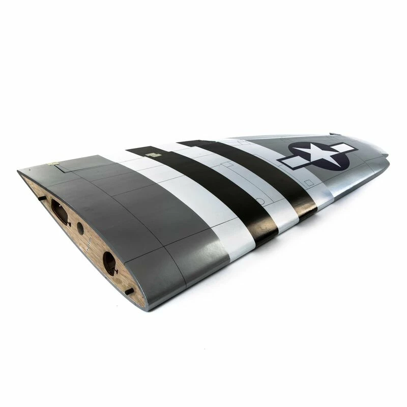 Hangar 9 LH Wing with Aileron & Flap: P-47D Thunderbolt 20cc for Parts