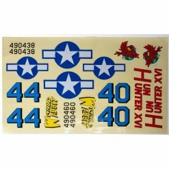 Hangar 9 Decal Set: Fun Scale P-47 Thunderbolt for Parts
