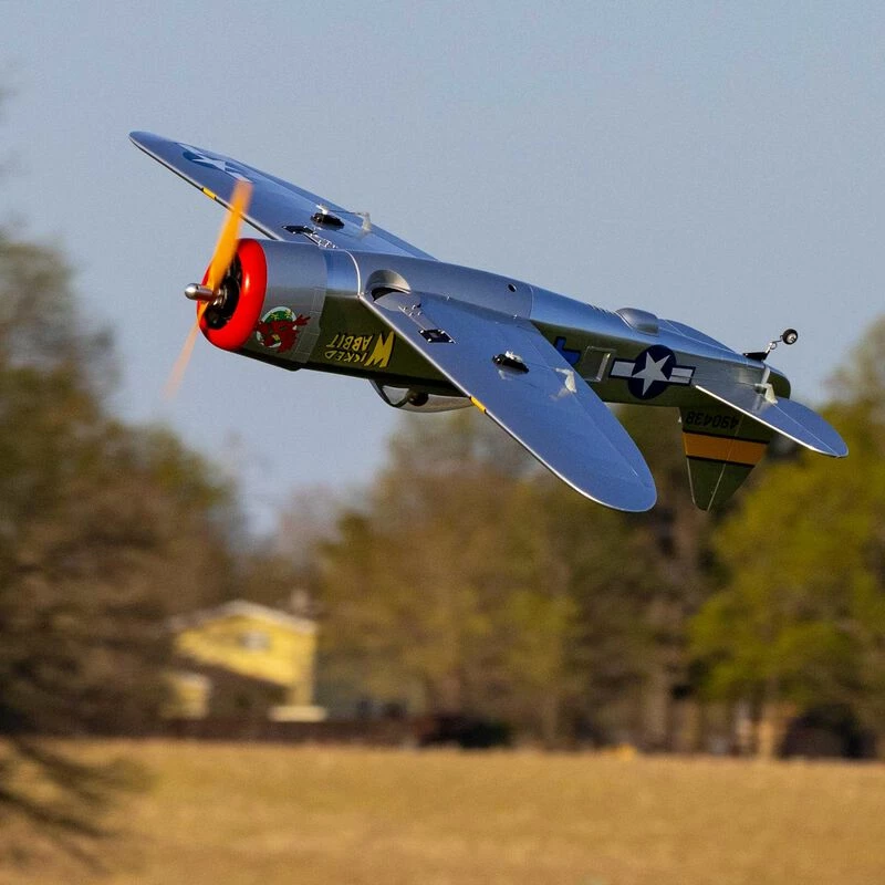 Hangar 9 Fun Scale P-47 Thunderbolt PNP with AR637T & 4S 5000mAh LiPo Battery for Plug-N-Play - Image 4