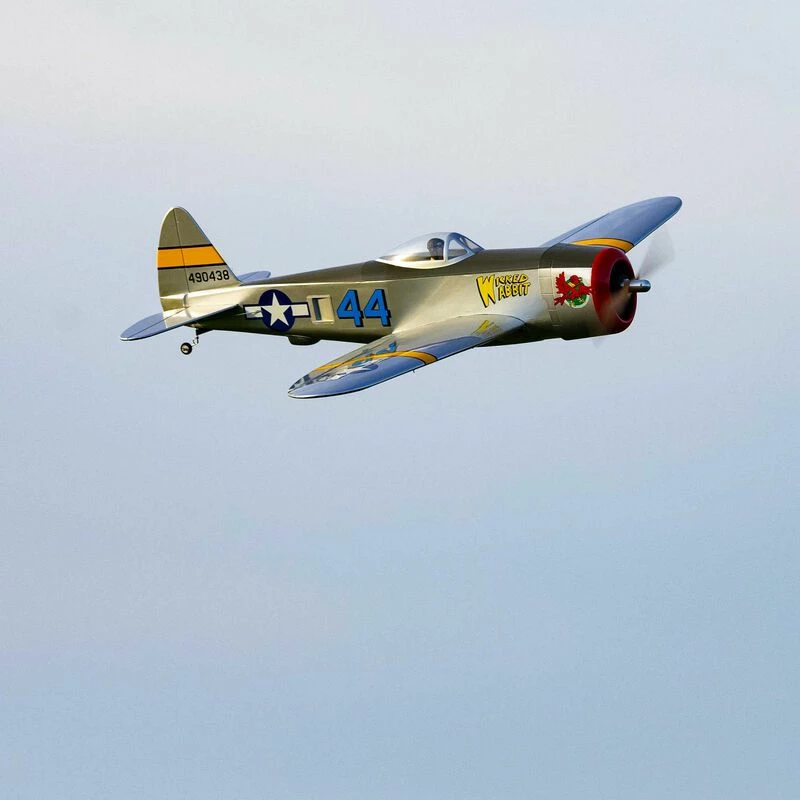 Hangar 9 Fun Scale P-47 Thunderbolt PNP with AR637T & 4S 5000mAh LiPo Battery for Plug-N-Play - Image 6