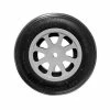Hangar 9 Robart 5" Aluminum Wheel & Tire, White (1): F4U-1D Corsair 60cc for Parts