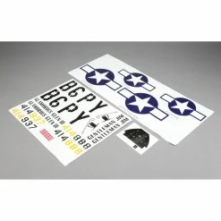 Hangar 9 Decal Sheet: P-51D 60cc for Covering Supplies