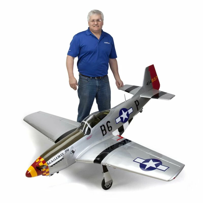 Hangar 9 P-51D Mustang 60cc ARF, 89" for Almost Ready-To-Fly - Image 5