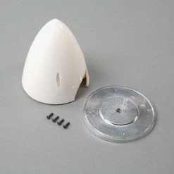 Hangar 9 4" Spinner with Alum Backplate: Van's RV-4 30cc for Parts