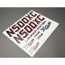 Hangar 9 Decal Sheet: XCub 60cc for Building Materials