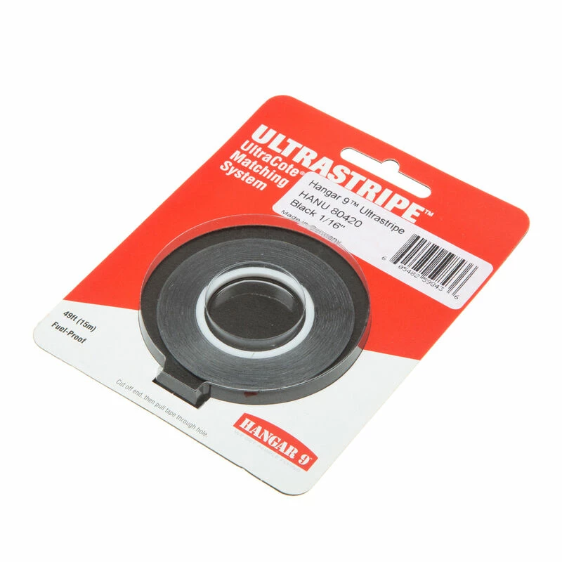 Hangar 9 UltraStripe, Black 1/16" for Covering Supplies
