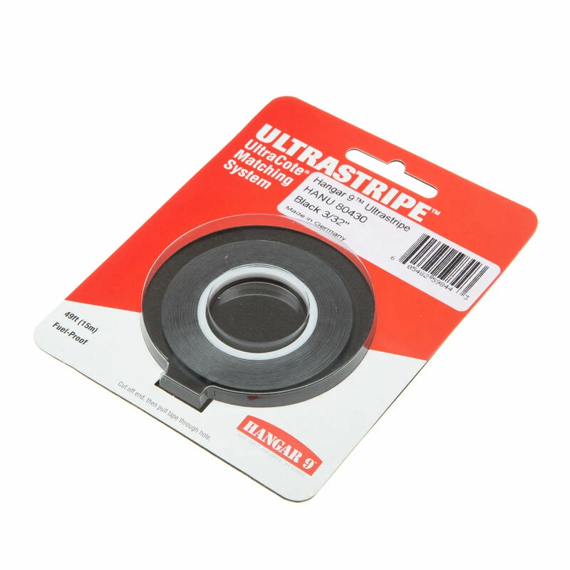 Hangar 9 UltraStripe, Black 3/32" for Covering Supplies