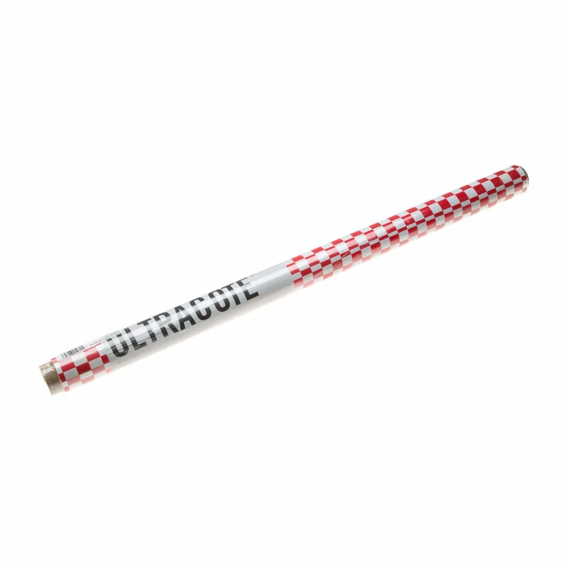 Hangar 9 UltraCote, 1/2" Squares, White/Red for Covering Supplies